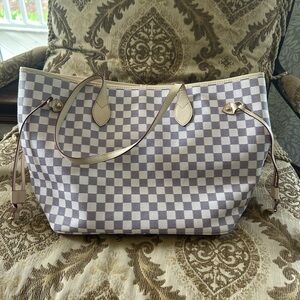 Checkered Tote Bag